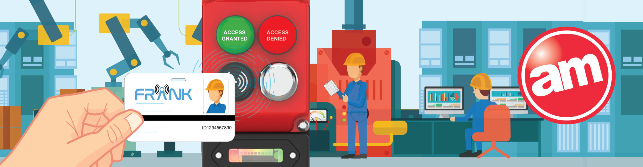 WEBINAR: industrial access control with FRANK