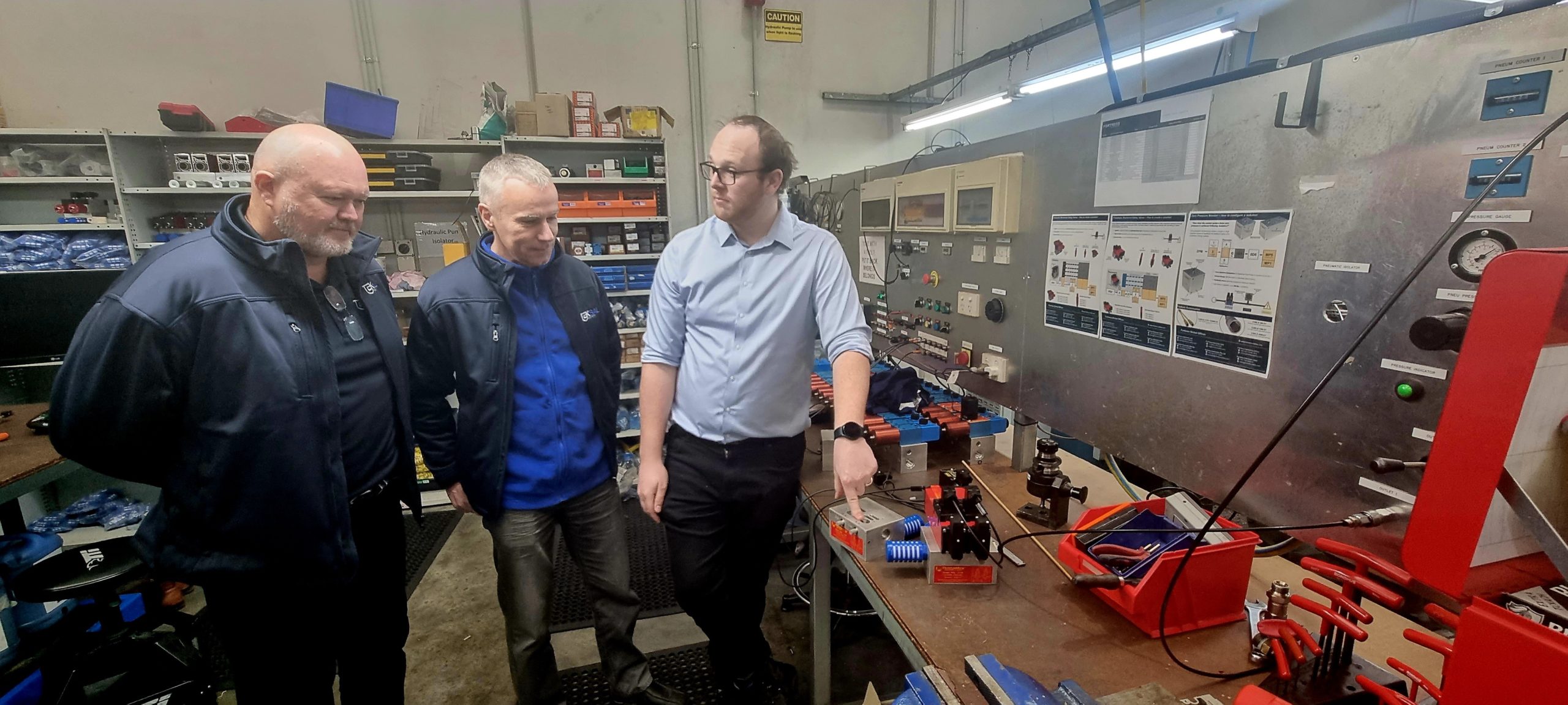 Teksal Safety team undertakes Fortress FluidSentry training to enhance machine safety product knowledge