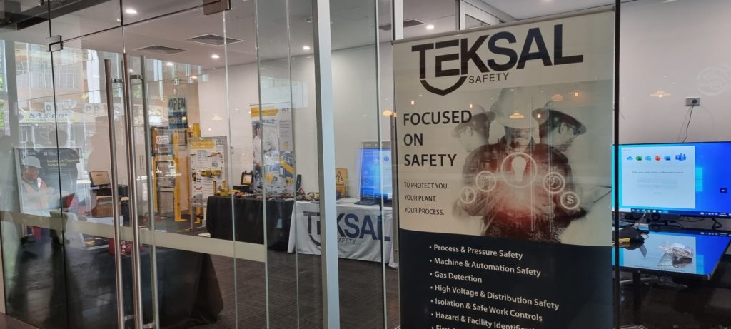 Teksal Safety popup showroom