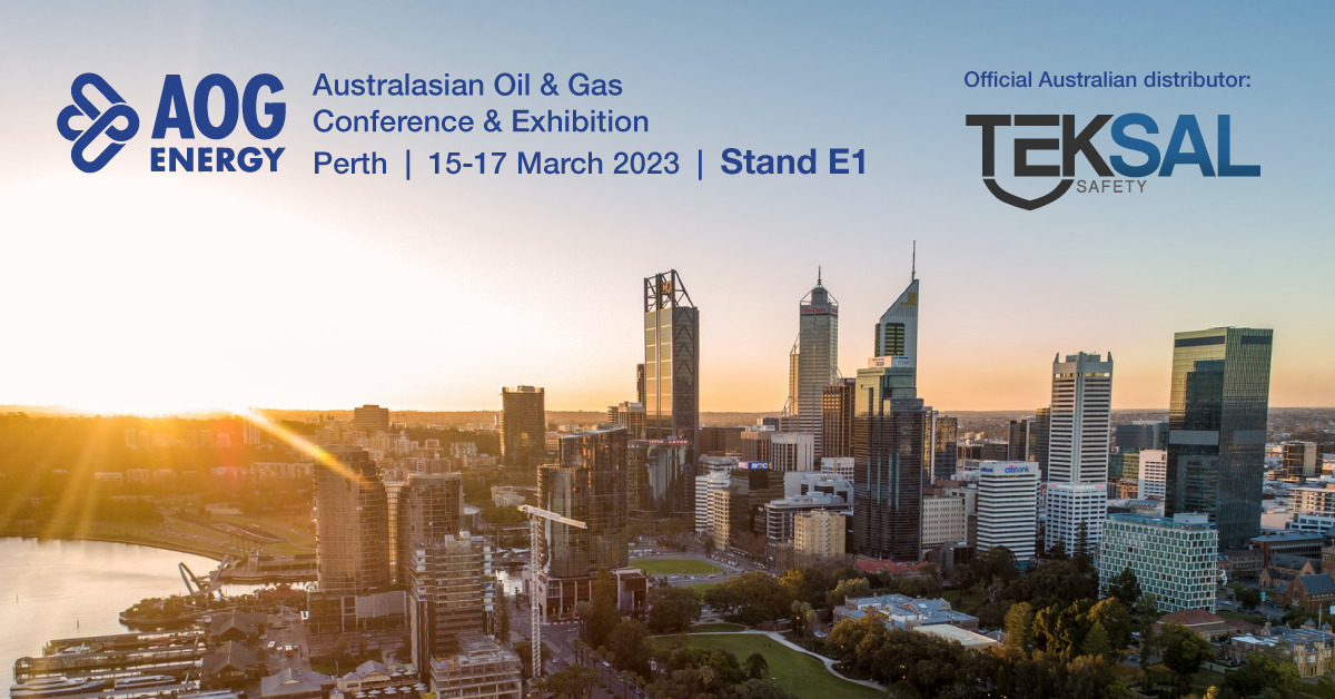 Teksal Safety and Dropsafe set to showcase industry-leading safety solutions at AOG Energy in Perth