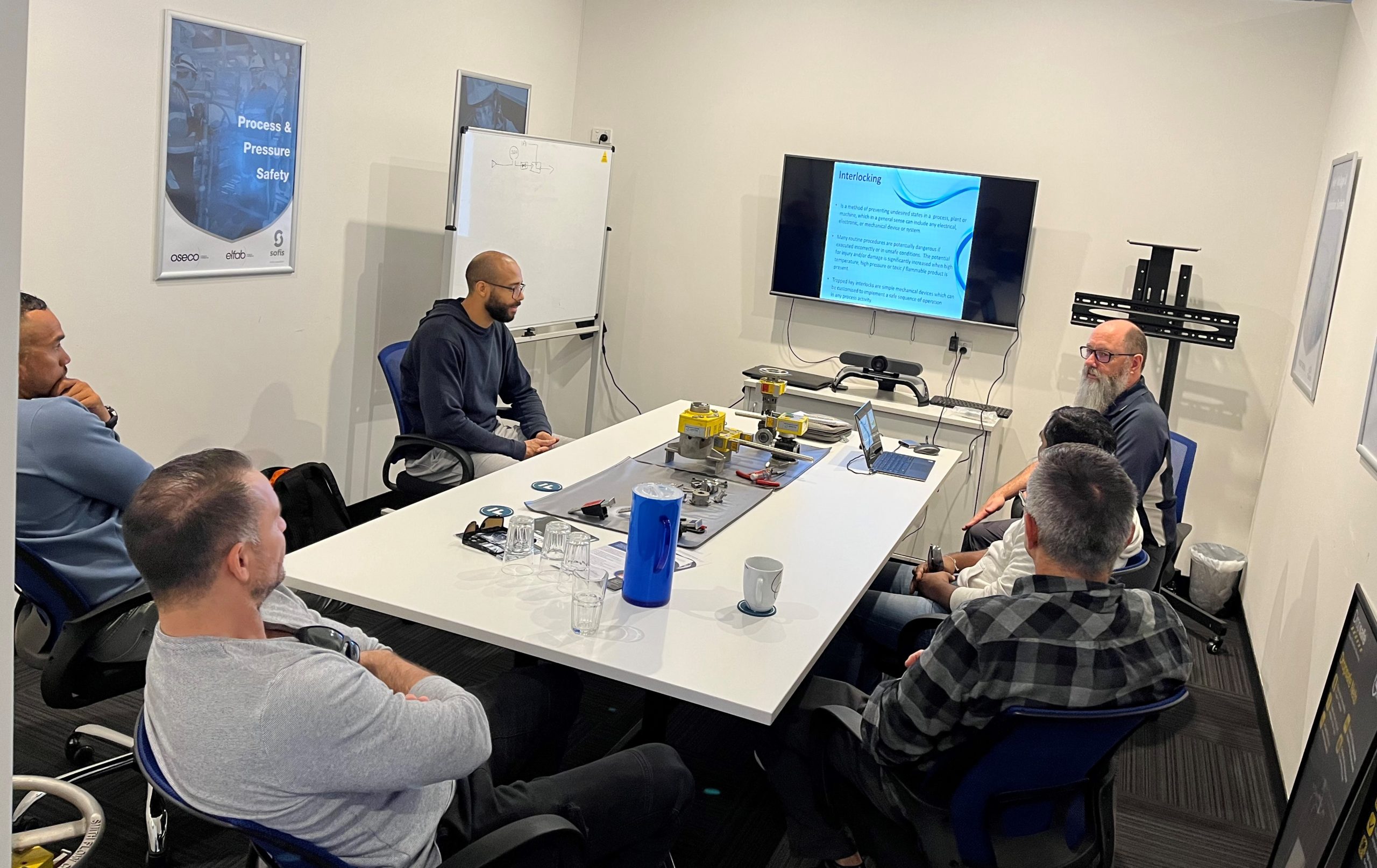 Teksal Safety delivers SOFIS Smith interlock training for shutdown services