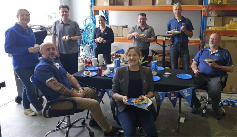 Teksal Safety hosts Big Blue Table BBQ to support Beyond Blue